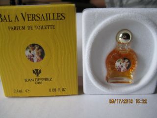 Vintage Miniature Perfume Bal A Versailles By Jean Desprez Full