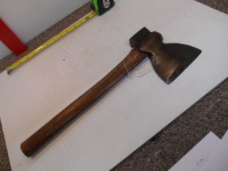 Vintage Hewing Broad Axe Hatchet Wards Master Quality 17 " Long