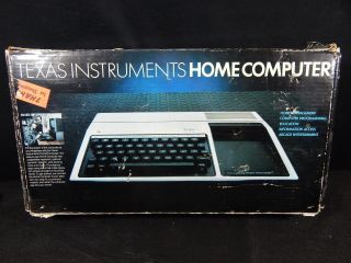 Vintage Texas Instruments Ti - 99/4a Home Computer In