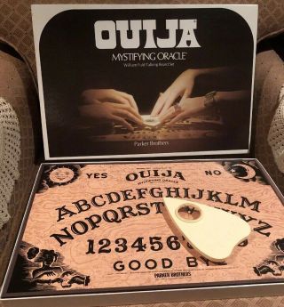 Ouija Board Vtg 1972 Parker Bros Mystifying Oracle Talking Board Set Complete