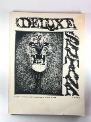 Santana The Deluxe Santana Songbook 1979 Vtg Htf Abraxas Iii Caravanserai