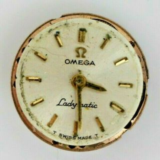 Vintage Omega 630 Wrist Watch Ladymatic Swiss Made 17 Jewels Automatic 15mm