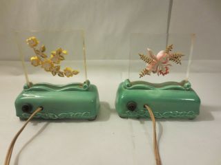 VINTAGE SMALL TV NIGHT LIGHT LAMPS UNIQUE AND RARE 3