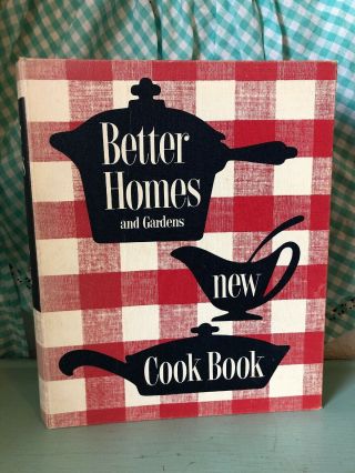 Vintage Better Homes And Gardens Cook Book 1953 1st Ed 6th Print 1950 