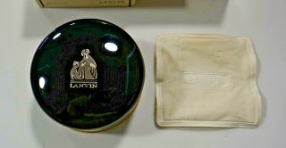Vintage Lanvin Arpege Dusting Powder Large 8 1/4 oz BOXED w/ puff 5