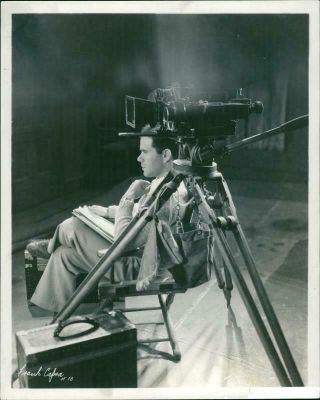 Frank Capra,  Film Director - Vintage Photo