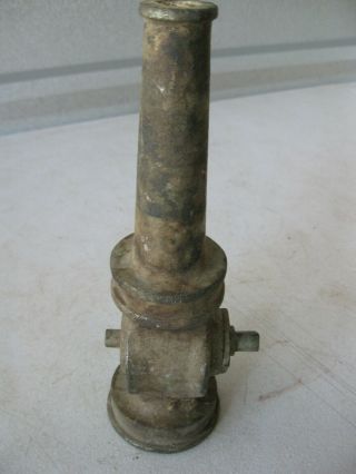 Vintage Antique Fire Fighting Nozzle - Akron Brass Mfg Co Inc. 4