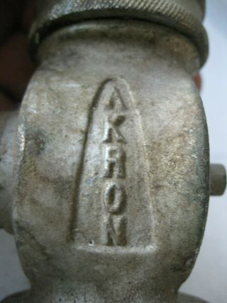 Vintage Antique Fire Fighting Nozzle - Akron Brass Mfg Co Inc. 5