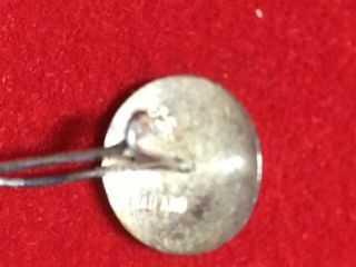 Vintage 925 Sterling Silver Siam Thailand Earrings Fine Jewelry 4