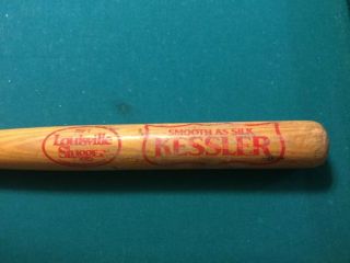 Vintage Wood Softball Bat Louisville Slugger 75ft.  “smooth As Silk Kessler”