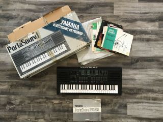 Yamaha Vintage Keyboard Synth Portasound Pss - 560 1986 Black