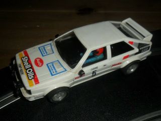 Scalextric Vintage Audi Quattro Touring / Rally 4 Wheel Drive Car & Fast