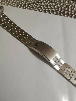 Vintage 18 Mm Tissot Stainless Steel Band Strap Bracelet