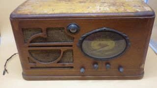 Vintage 1937 - 38 Musicaire Retro Radio Model No.  52 - Ae - 131m