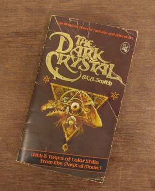 Rare Vintage 1982 The Dark Crystal Paperback Book Smith Jim Henson 102