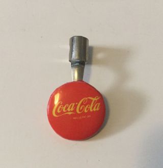 Vintage Advertising Coca Cola Pencil Topper