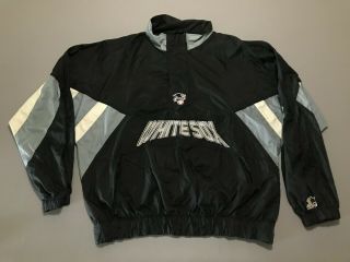 Vintage 90s Starter Chicago White Sox Mlb Pullover Windbreaker Jacket Size Xl