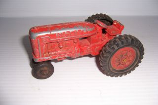 Vintage Die - Cast Hubley Kiddie Toy Farm Tractor