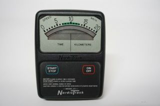 Parts & Repair Vintage 80s Nordictrack S1 Wood Style Skier Monitor Km Timer
