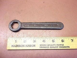 Vintage Charles Parker Co.  No.  2 Vise Wrench 3/4 " 6 - Point Usa Made User