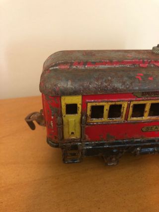 Rare Vintage Dorfan Lines Seattle Prewar Pullman Car Train Trains Lionel Red O 2