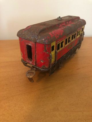 Rare Vintage Dorfan Lines Seattle Prewar Pullman Car Train Trains Lionel Red O 5
