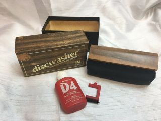 Vintage Disc Washer D4 Vinyl Record Cleaning System