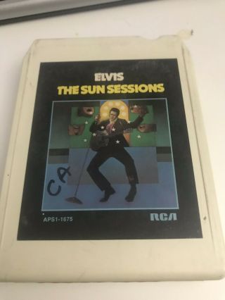 Elvis The Sun Sessions 8 Track Tape  Vintage