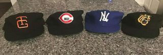Vintage Ebbets Field Flannels Japanese League Baseball Caps Hats 71/4