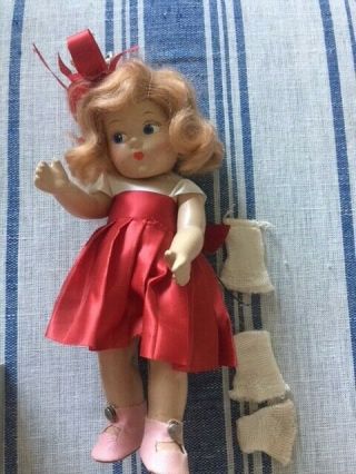 Vintage Vogue Toddles Pre Ginny Doll Composition Not Dress.