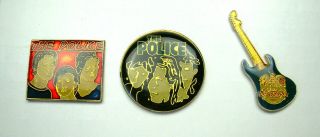 The Police Vintage Enamel Pins From The 80 