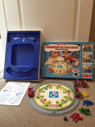 Thomas The Tank Engine Action Game - Vintage 1986 - Thomas The Tank And Friends