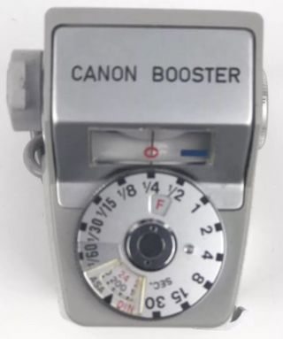 Vintage Canon Booster F Viewfinder For Ft & Pelix 35mm Film Slr Cameras