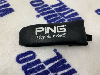 Vintage Ping Play Your Best Blade Putter Head Cover