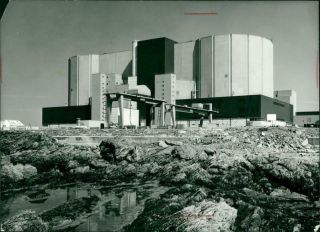 Wylfa Nuclear Power Station - Vintage Photo