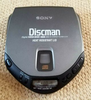 Sony Discman D - 171 Portable Cd Player Vintage