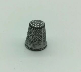Vintage 1961 Monopoly Thimble Replacement Game Piece Token Mover Pawn