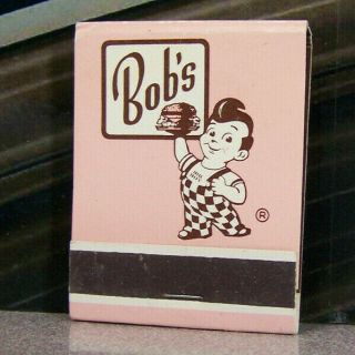 Vintage Matchbook S6 Bob 
