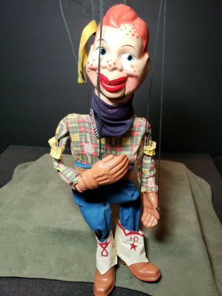 Vintage Howdy Doody Marionette Doll Puppet 1950’s?