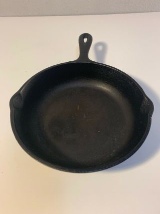 Vintage Unmarked Wagner Ware No.  5 Cast Iron Skillet 8 1/8” Inch