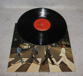 The Beatles Abbey Road Vintage Vinyl LP Record Album 3