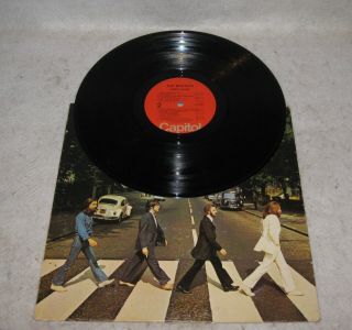 The Beatles Abbey Road Vintage Vinyl LP Record Album 4