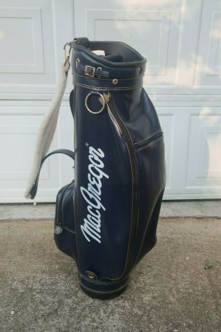 Vintage Macgregor Golf Bag Blue Very Good