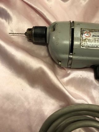 1970s vintage antique black and decker 1/4 inch electric drill 7000 4
