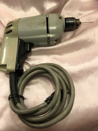 1970s vintage antique black and decker 1/4 inch electric drill 7000 5
