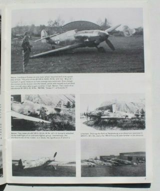 Vintage Monogram Close - Up 7 Gustav Me Bf109G Part 2 Reference Book Booklet 2