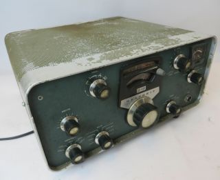 Vintage Heathkit Sb - 401 Ham Radio Transmitter - Powers On -