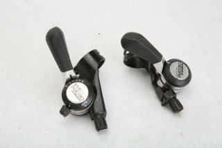 Vintage Shimano Thumb Shifters 6 Speed Deore Sl - Mt60 Sis