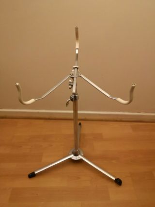 Vintage Beverley Snare Drum Stand With 10 " To 16 " Snare Basket Made In England
