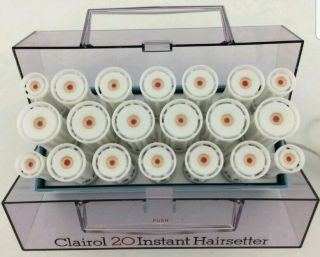 Vintage Clairol 20 Instant Hairsetter Model C20S Pageant Prom No Clips 2